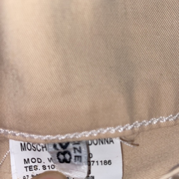 Vintage Low Rise Moschino pants with heart butt pockets 💖💖 - Picture 4 of 11